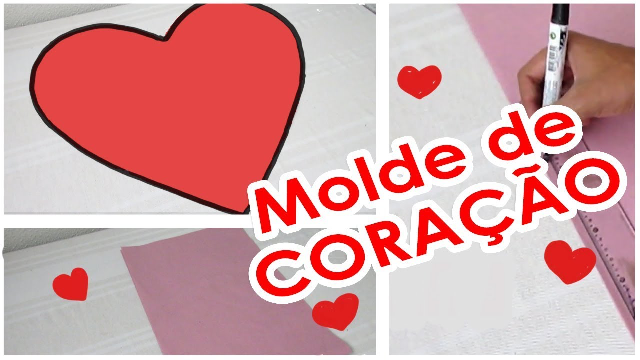 coração para E.V.A. imprimir
