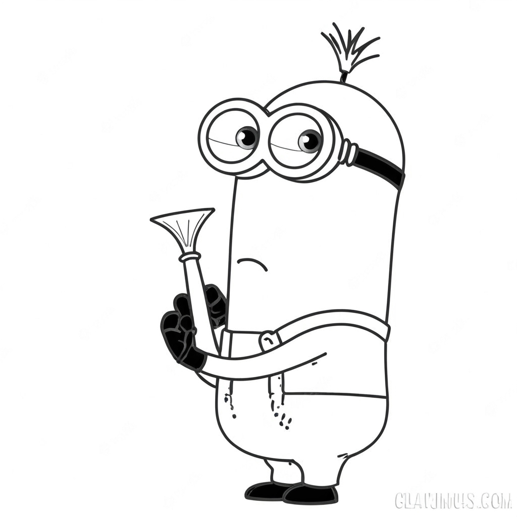 pintar minions com aquarela