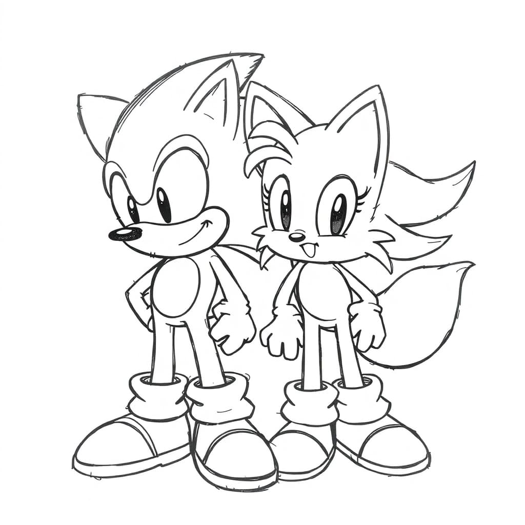 desenhos do Knuckles para colorir