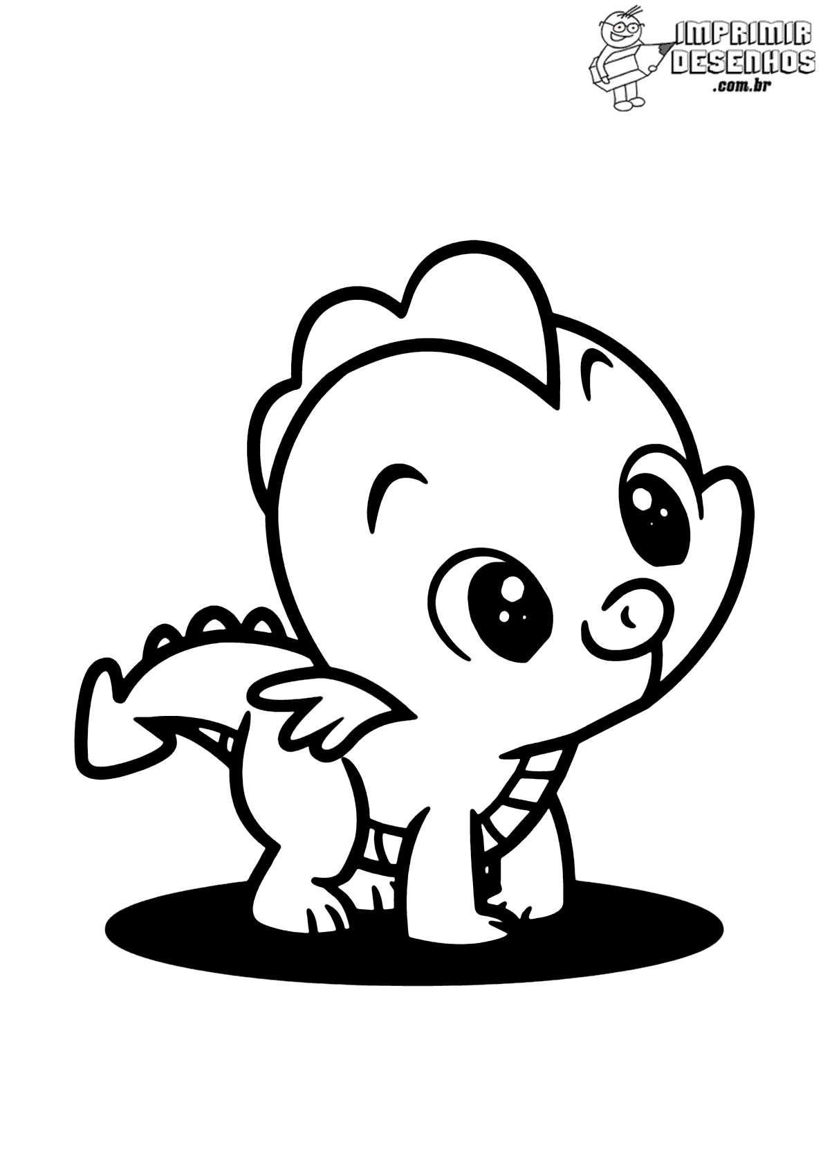 desenhos de dinossauros para pintar