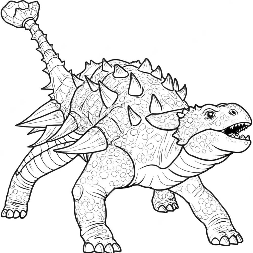 desenhos de T-Rex para imprimir