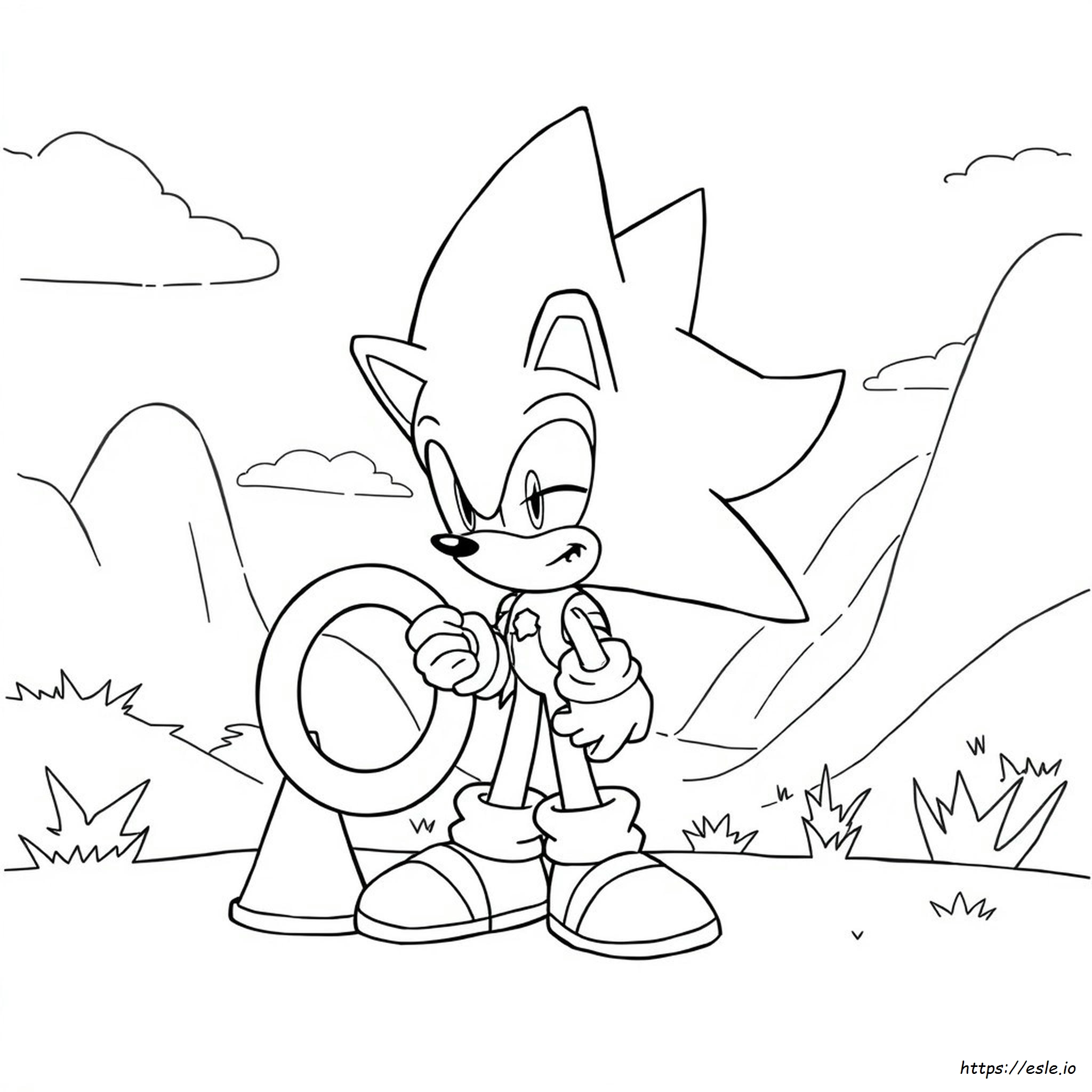 atividade infantil sonic