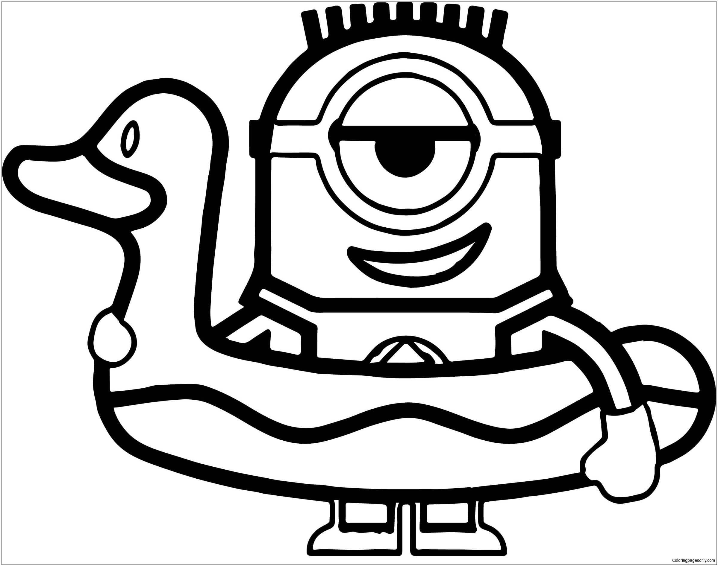 desenhos minions para colorir e imprimir