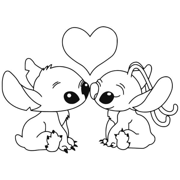 stitch para imprimir e pintar