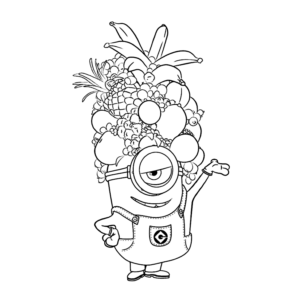 moldes minions para imprimir