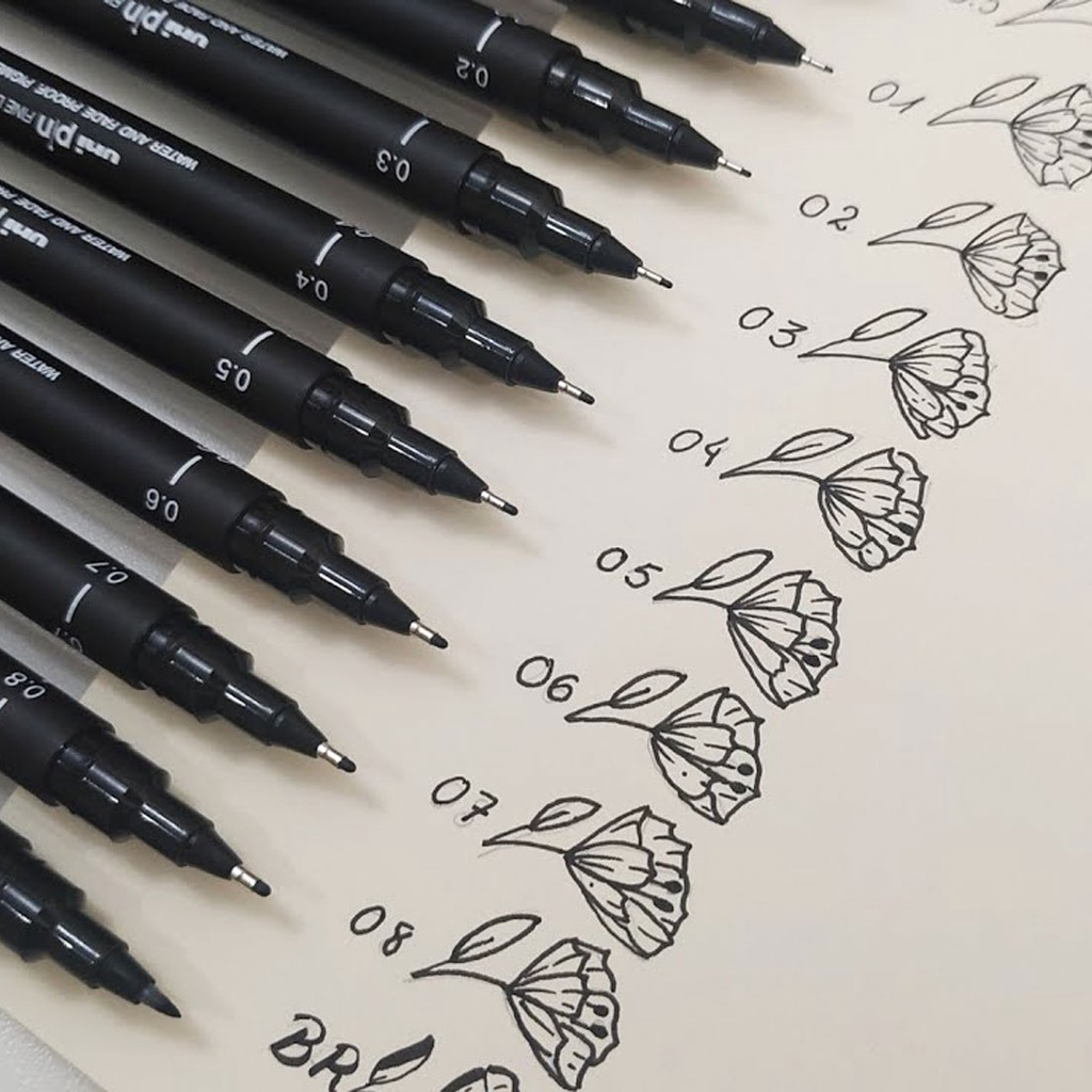 materiais para desenho a nanquim