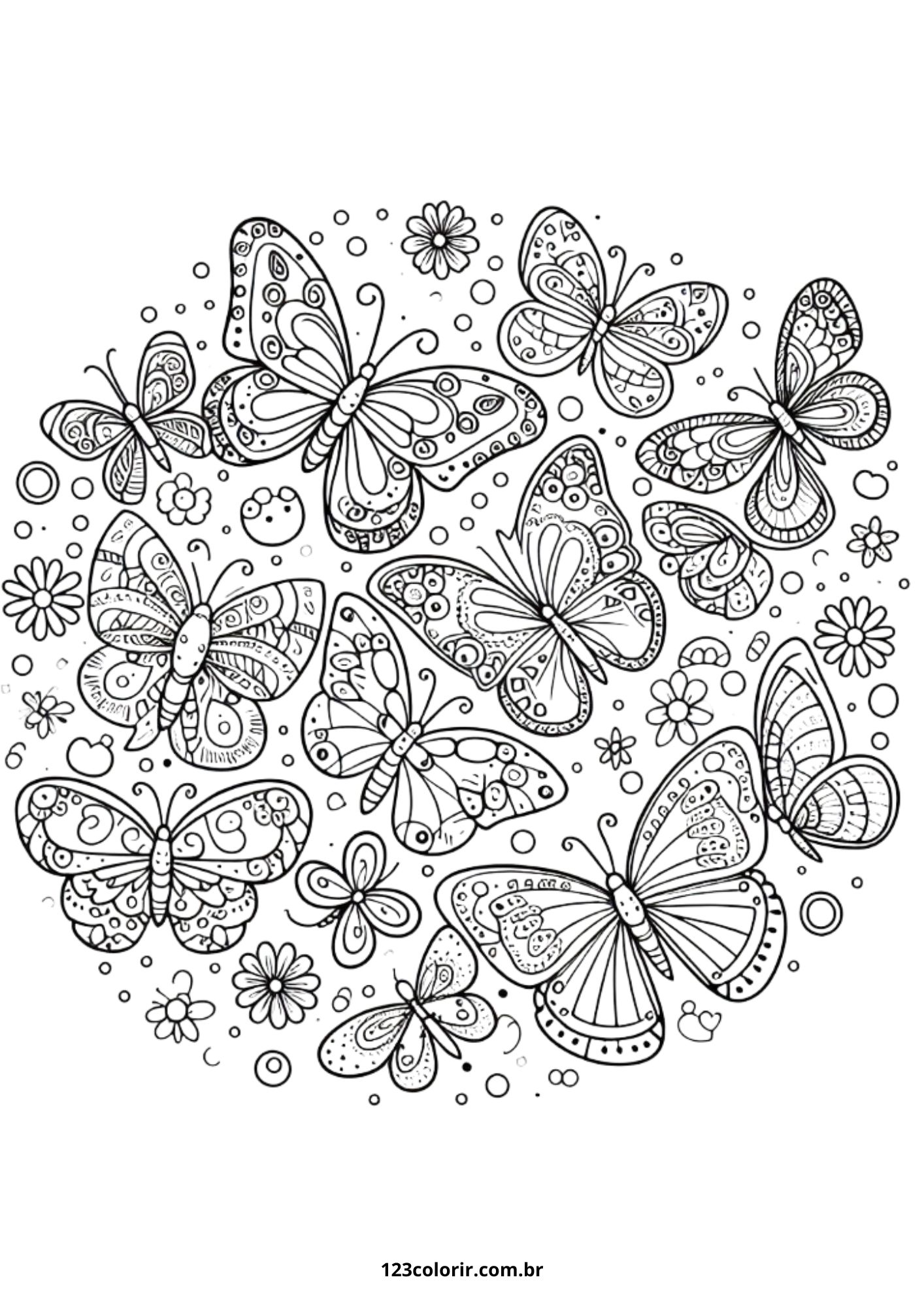 páginas para colorir online