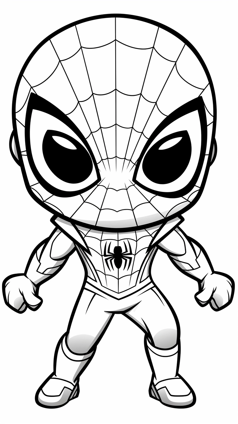 desenhos do miles morales para colorir