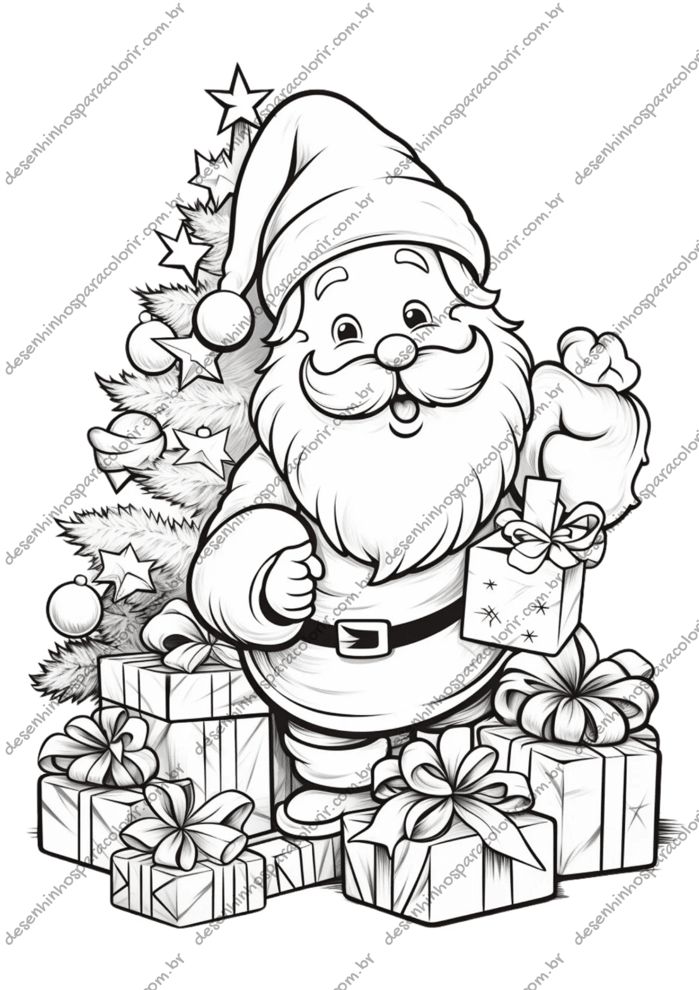 Desenhos de Natal fáceis