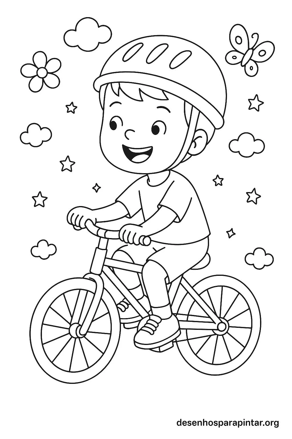 colorir temas de menino