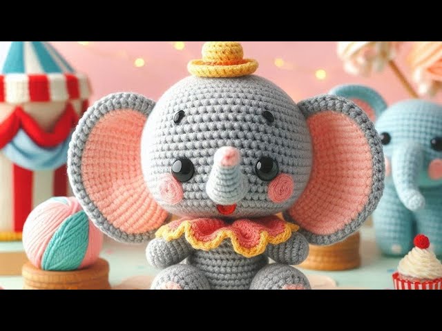 amigurumi elefante