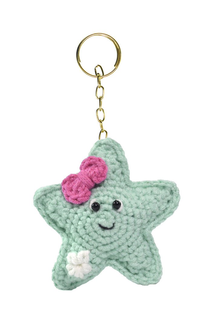 Estrela amigurumi