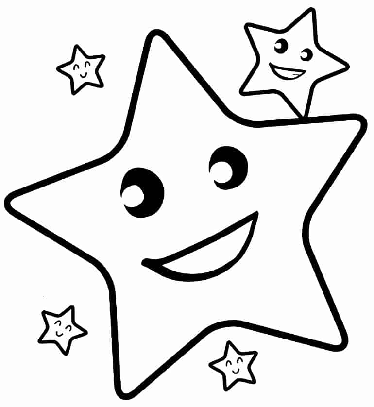 molde estrela tecido