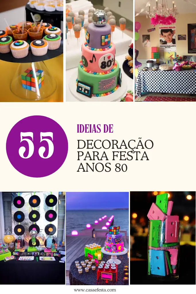 ideias festa retrô