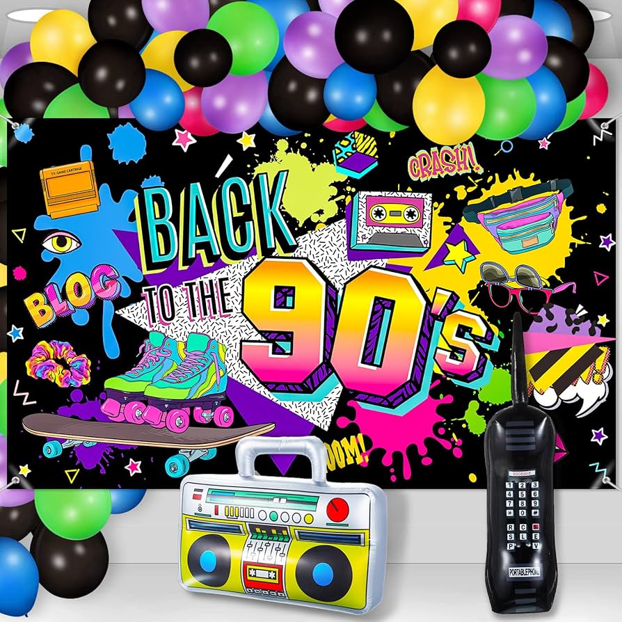 ideias festa anos 90