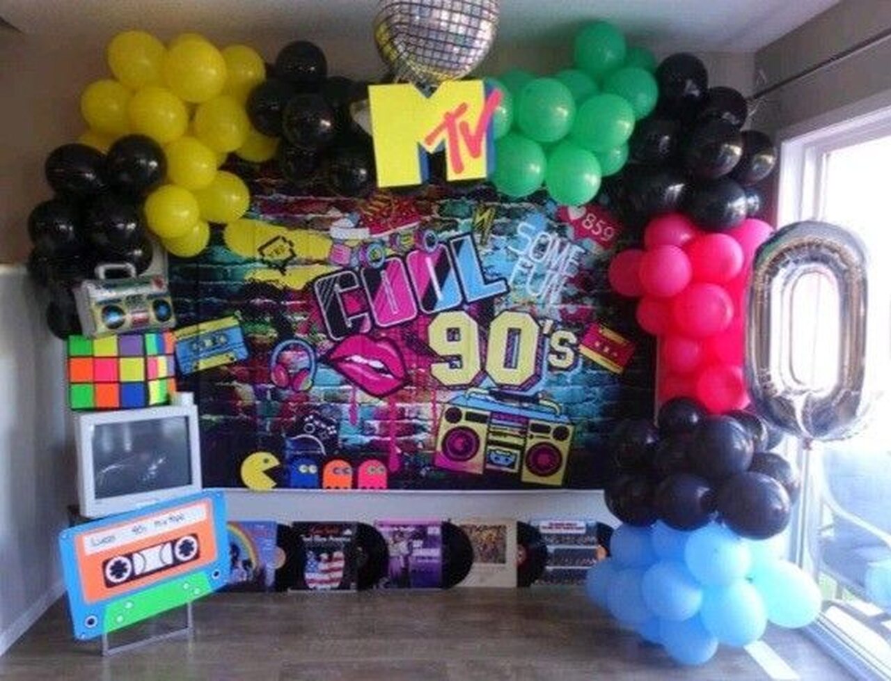 ideias festa anos 90