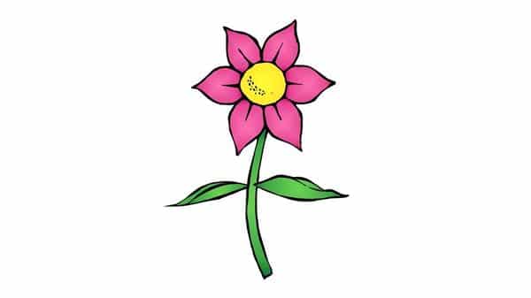 flores para imprimir para festa infantil