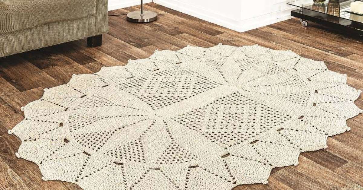 tapete de barbante para sala de estar