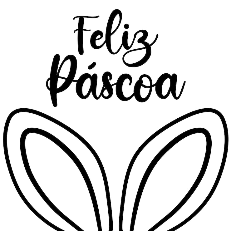 desenhos de páscoa para imprimir e pintar