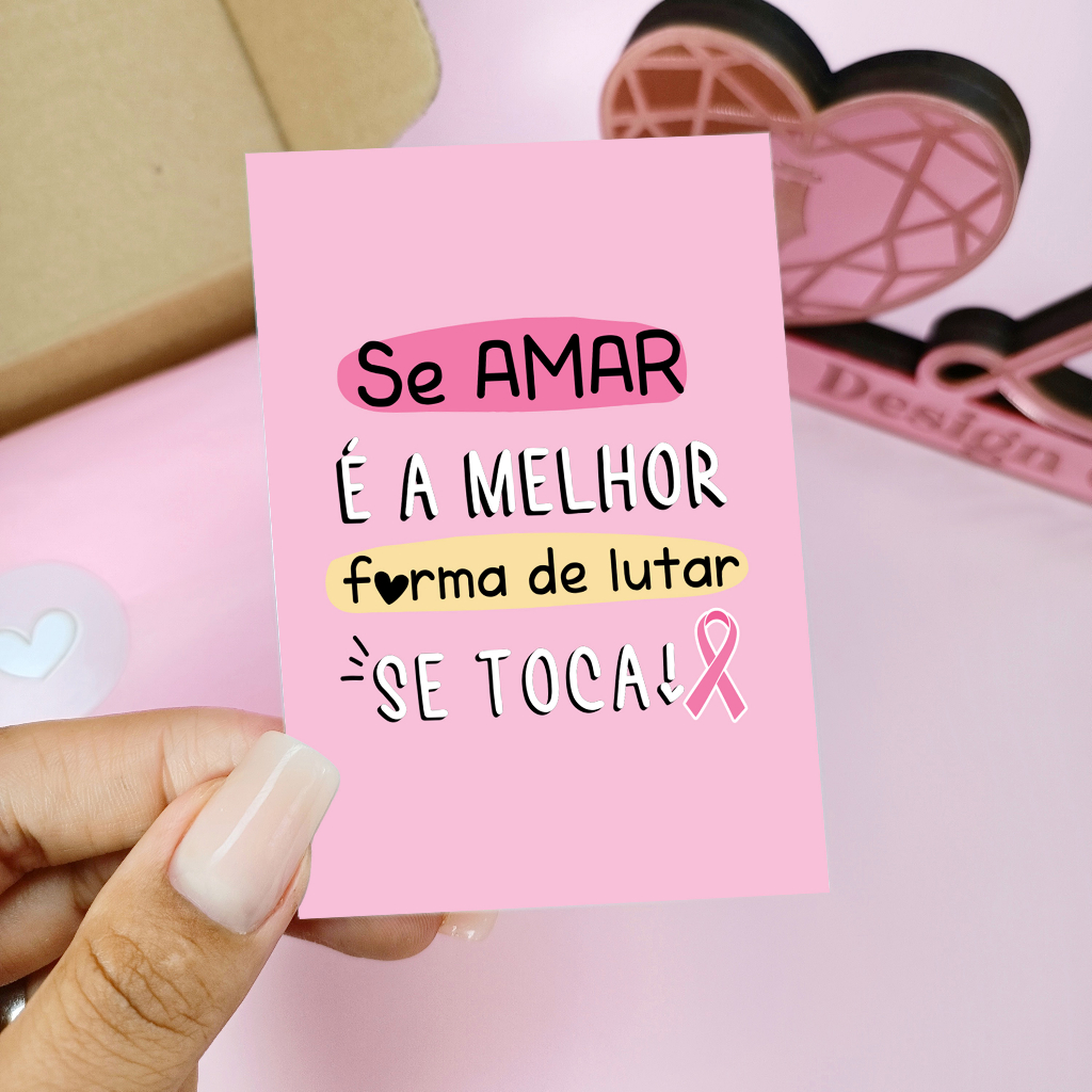 prevenção câncer de mama frases