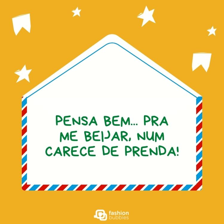 bilhete engraçado para paquerar