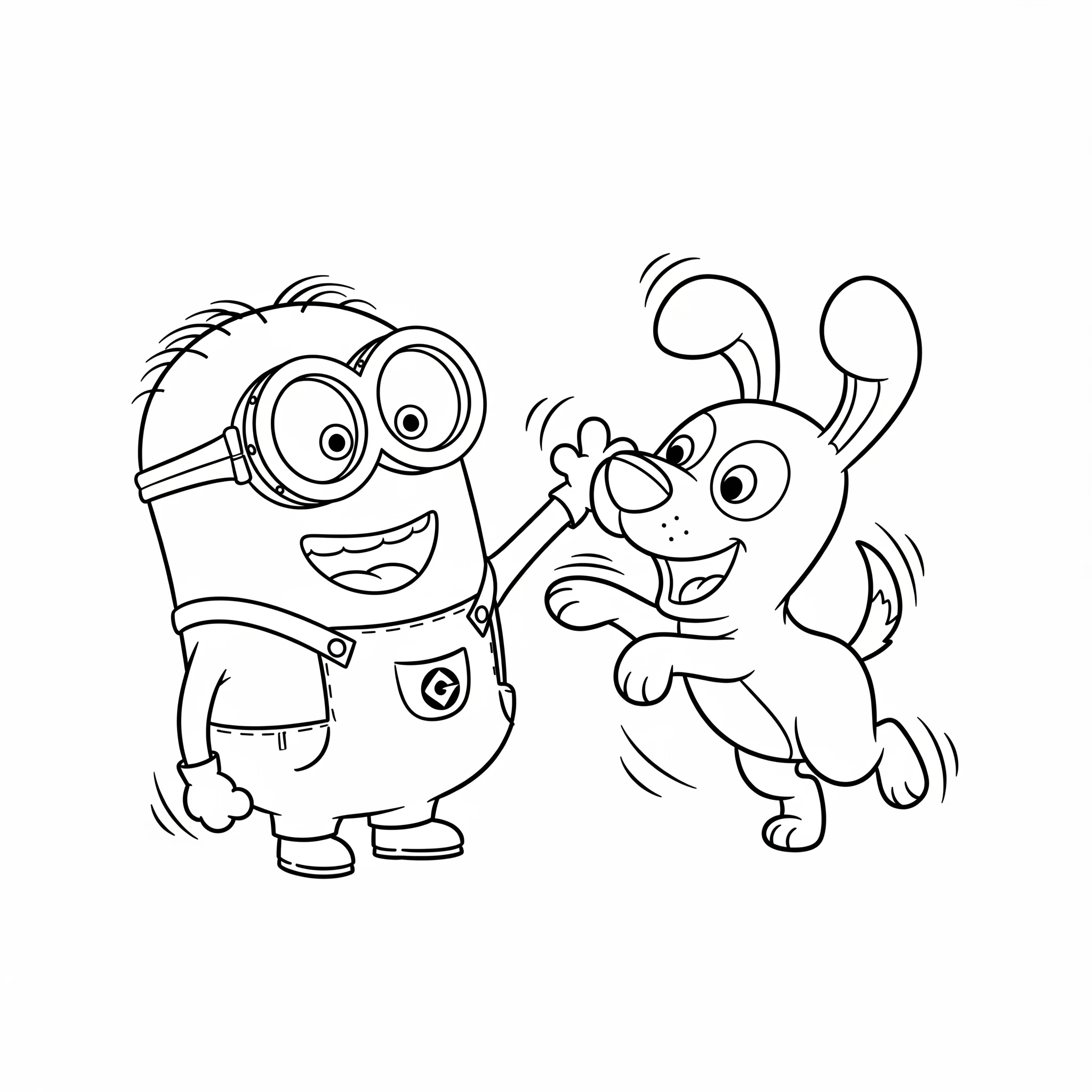 moldes dos minions para imprimir