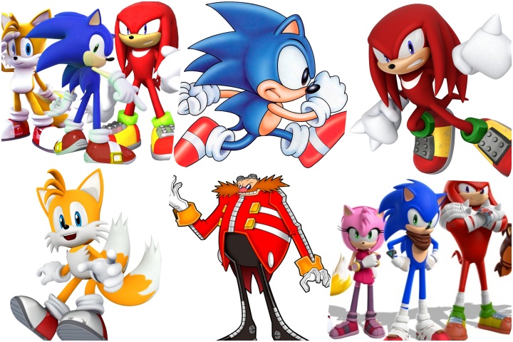 desenhos do Sonic para imprimir grátis