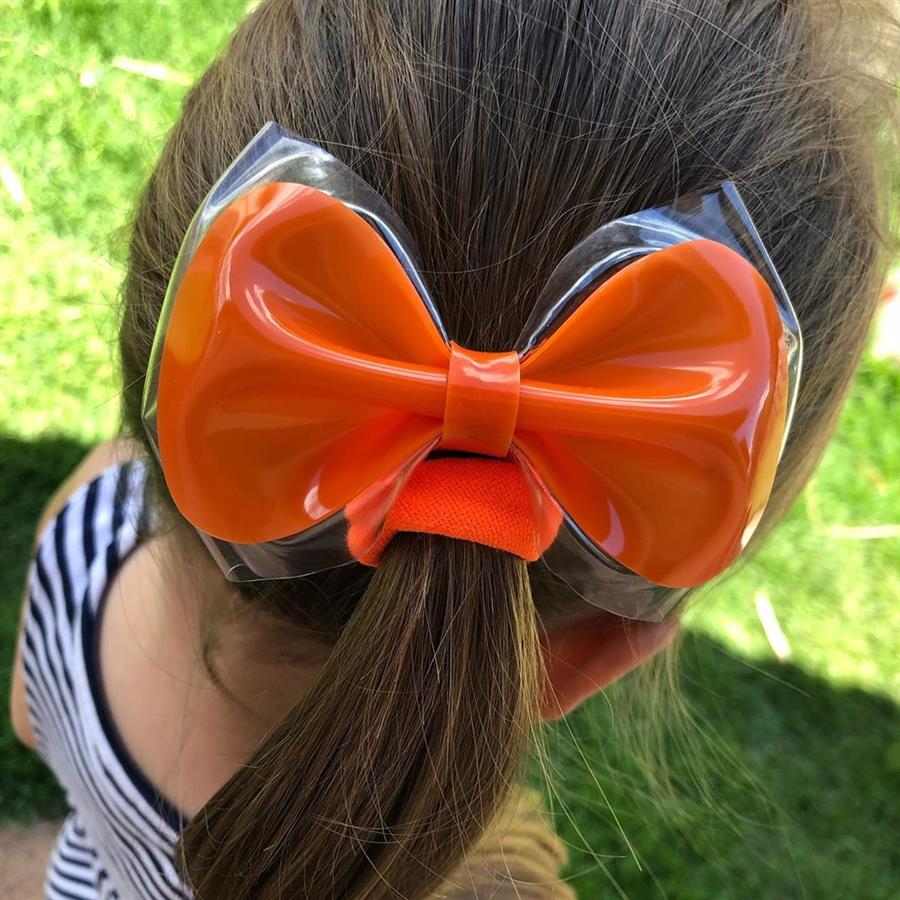 laço de cabelo diferente para festa
