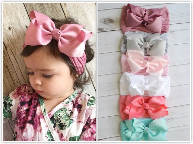 laço de cabelo infantil criativo