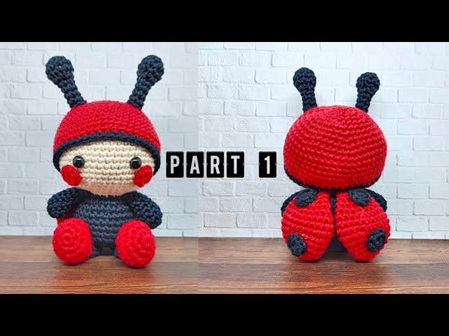 amigurumi joaninha