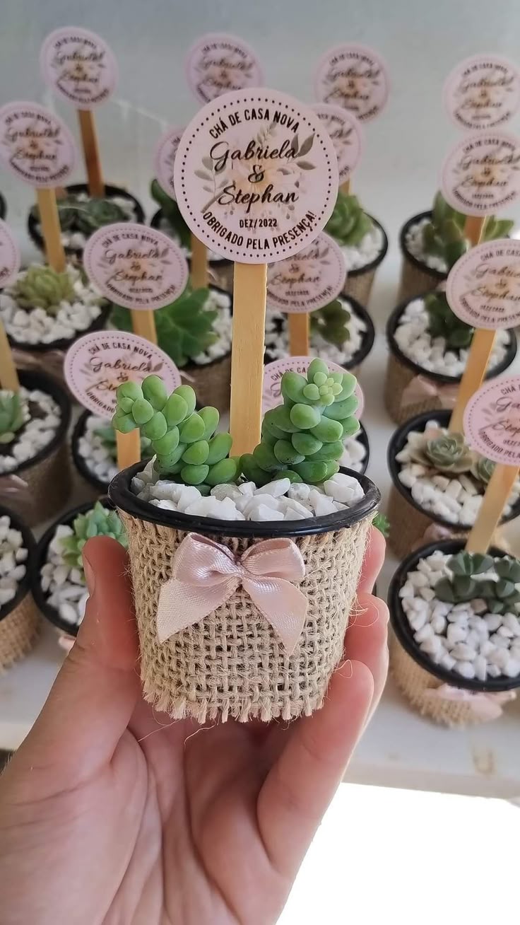 lembrancinha personalizada chá de casa nova