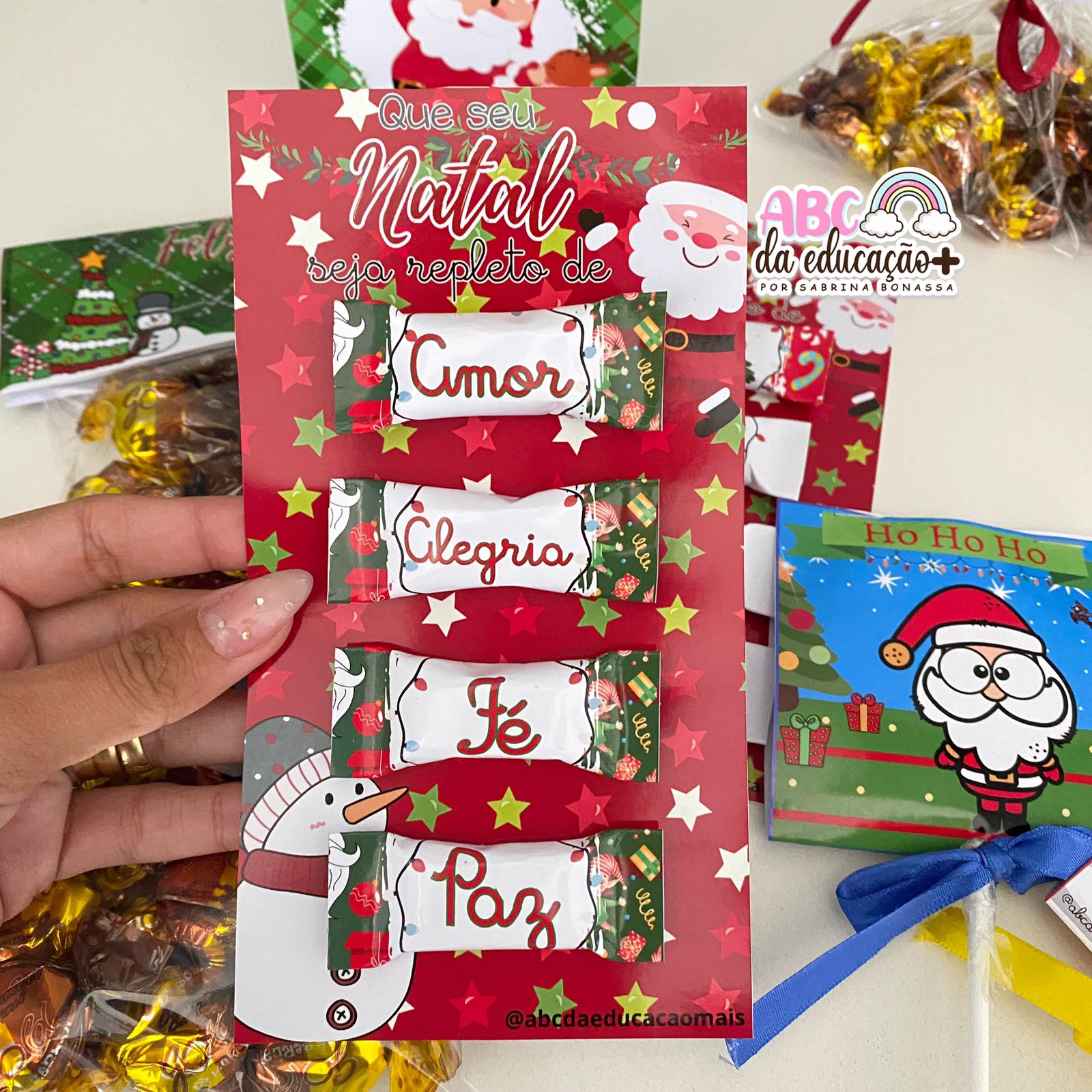 lembrancinha de natal fácil e barata para crianças