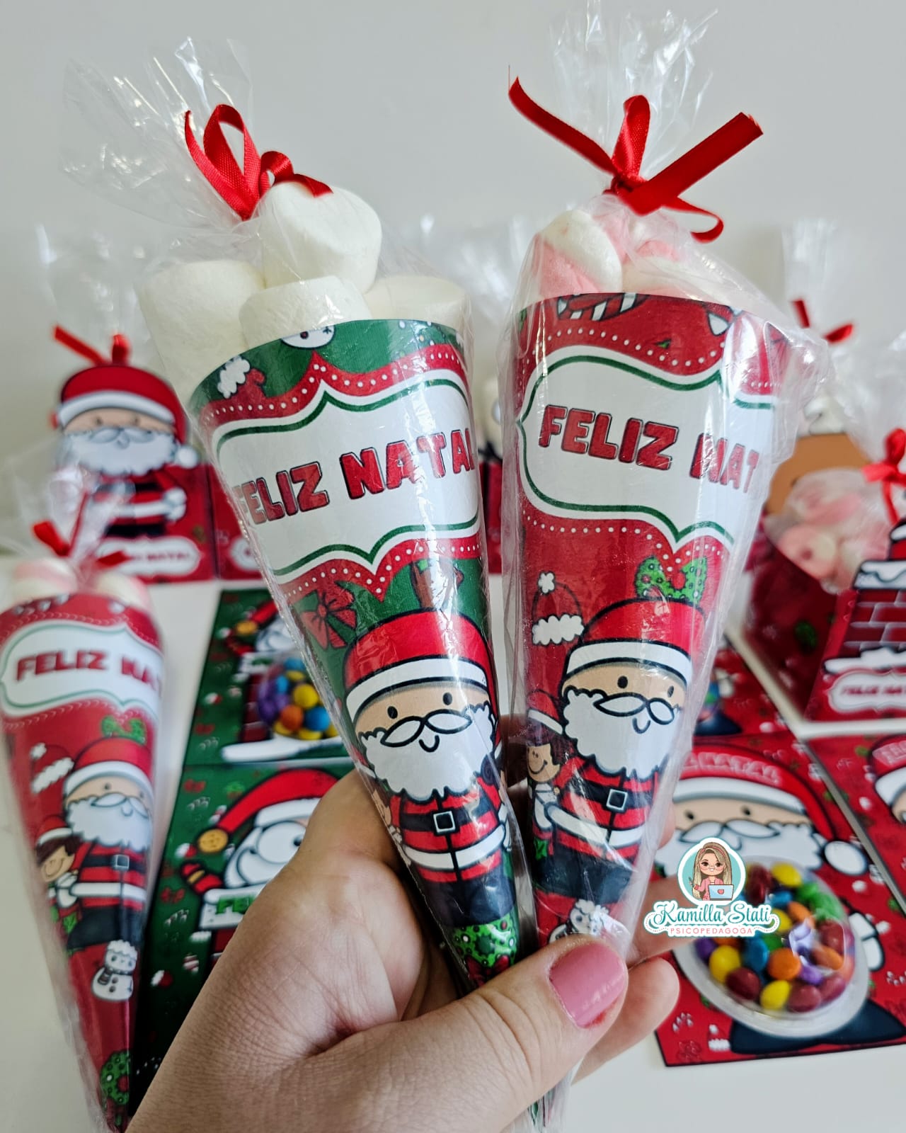 presente de natal para turma escolar