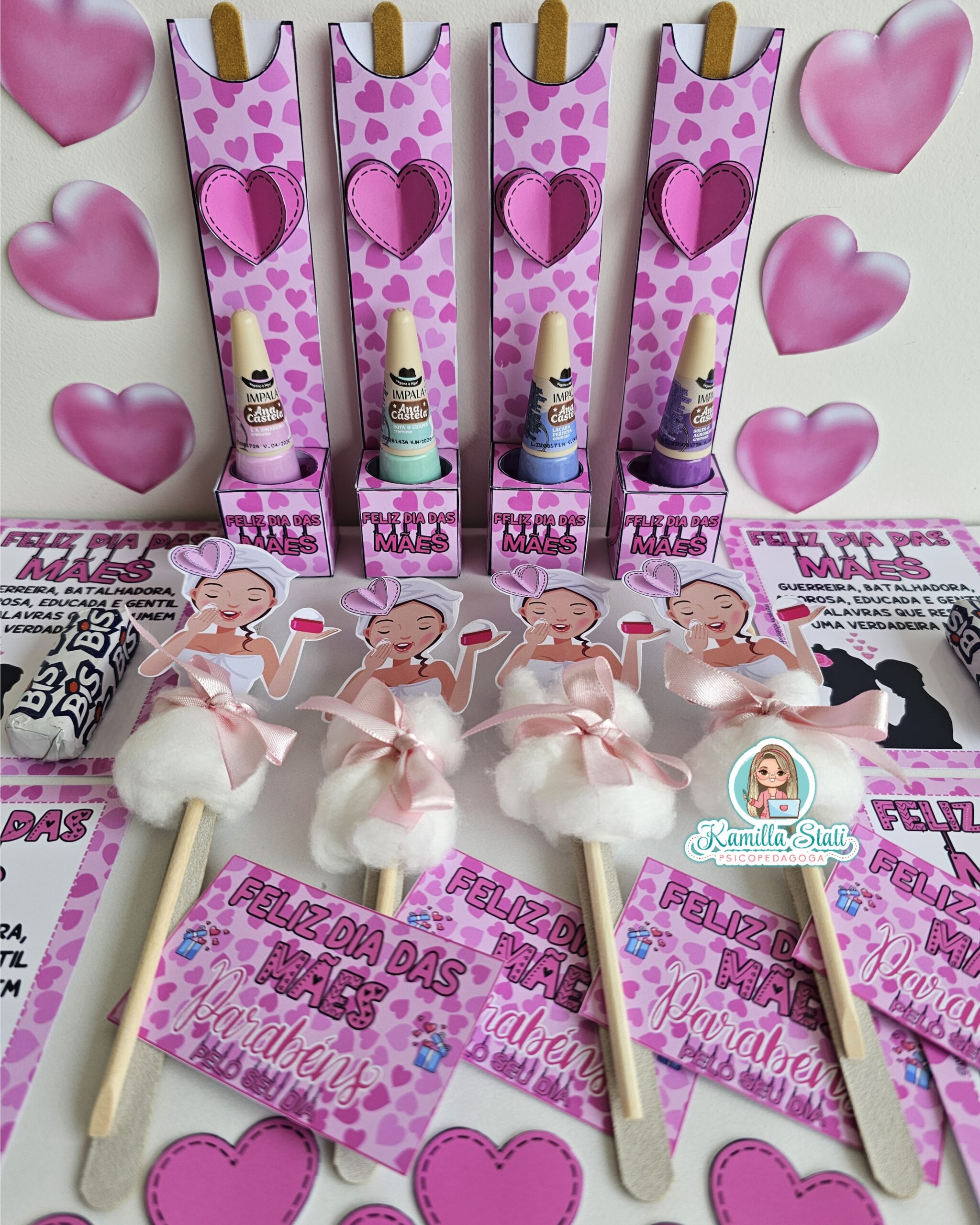 presente dia das mães criativo e simples
