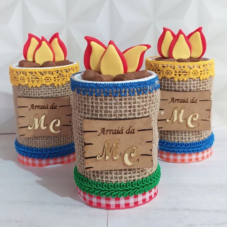 lembrancinha junina DIY