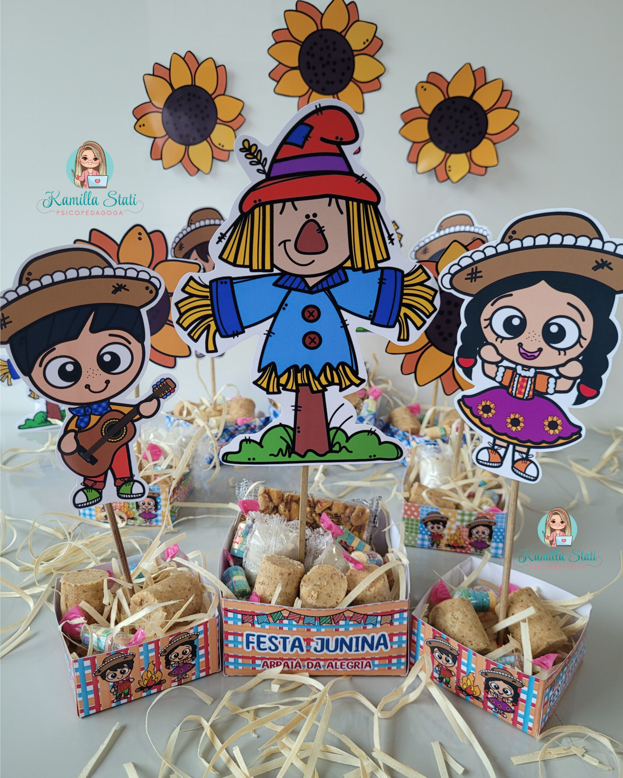 lembrancinha junina para escola