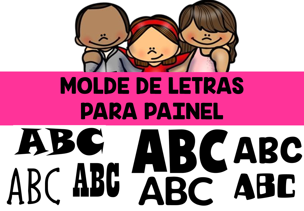 legibilidade de letras em cartazes
