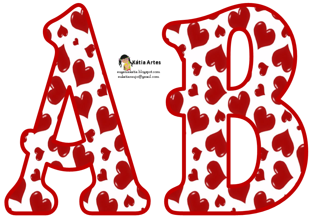 letras 3D para imprimir grátis