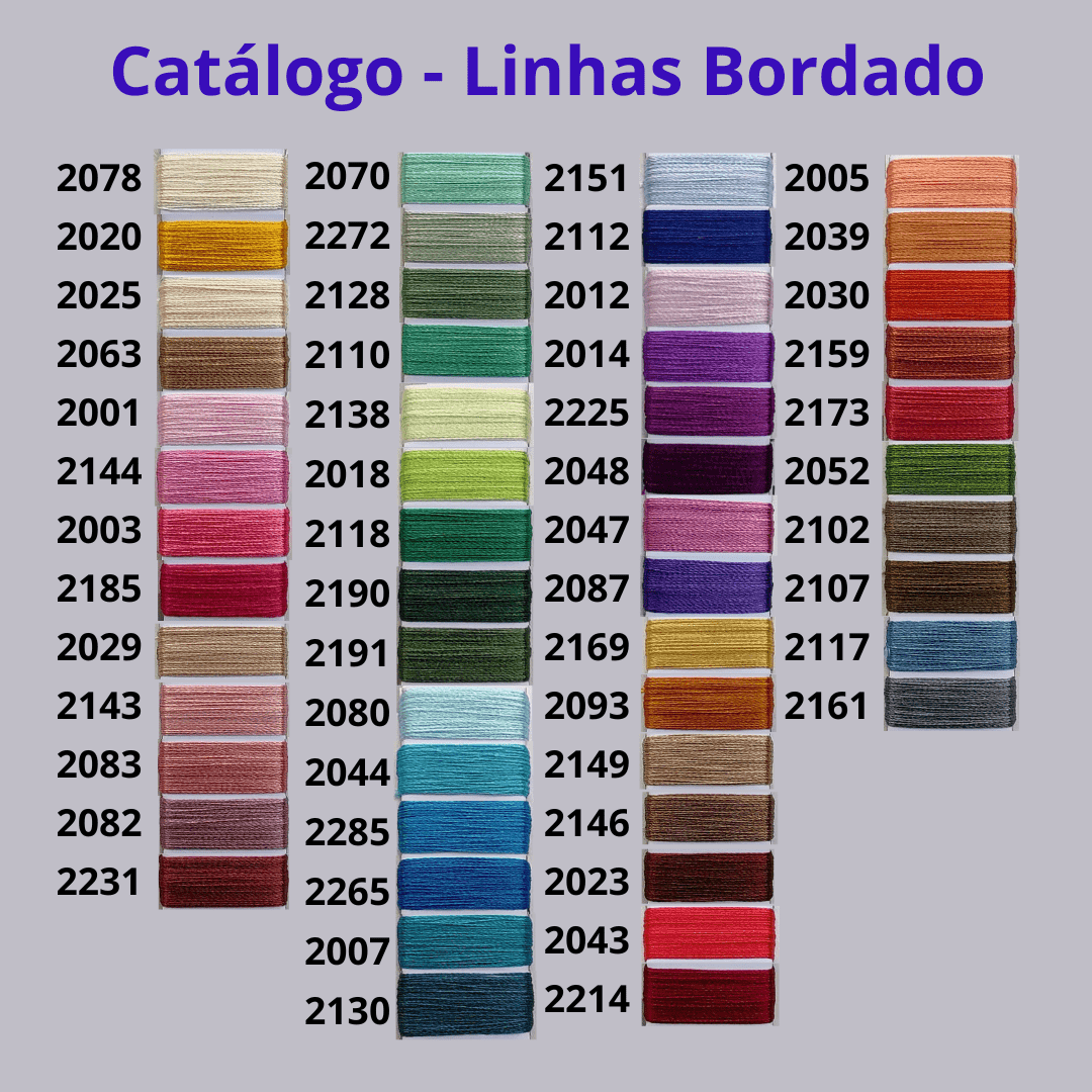 melhor linha para ponto cruz