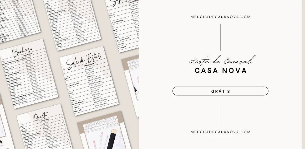 checklist chá de casa nova pdf