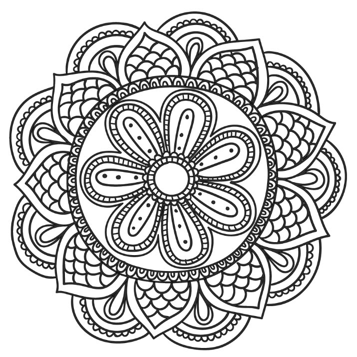 mandala fácil