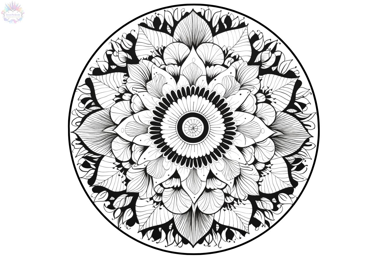 mandala para crianças