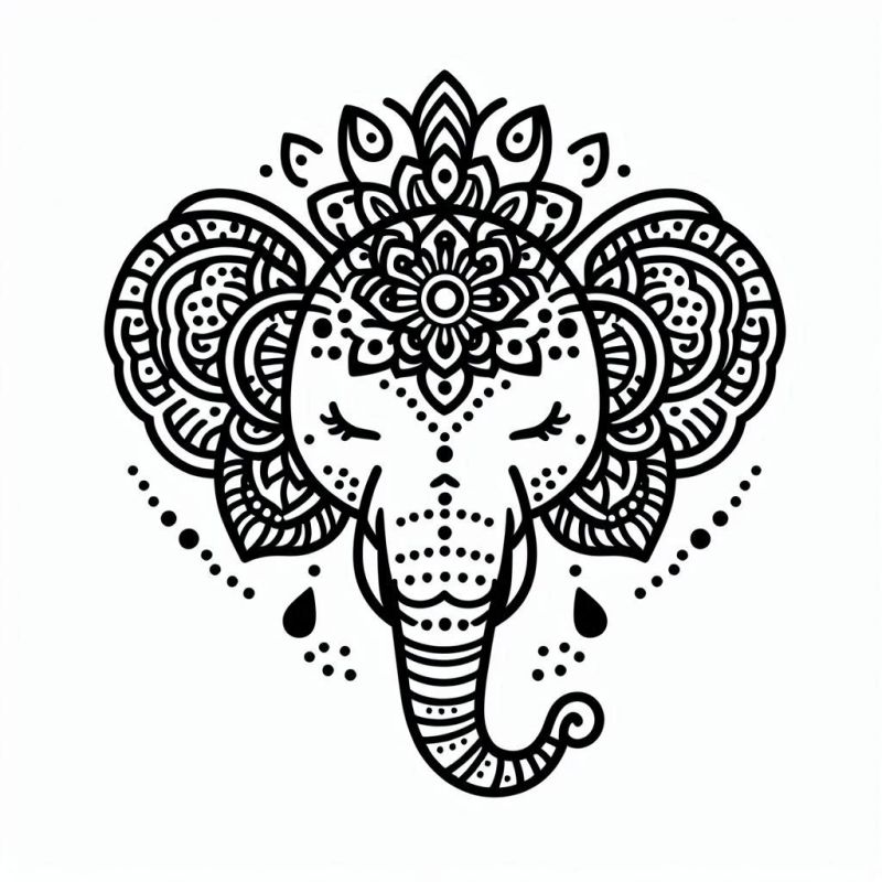 mandala para pintar