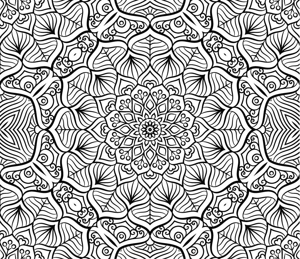 mandala floral