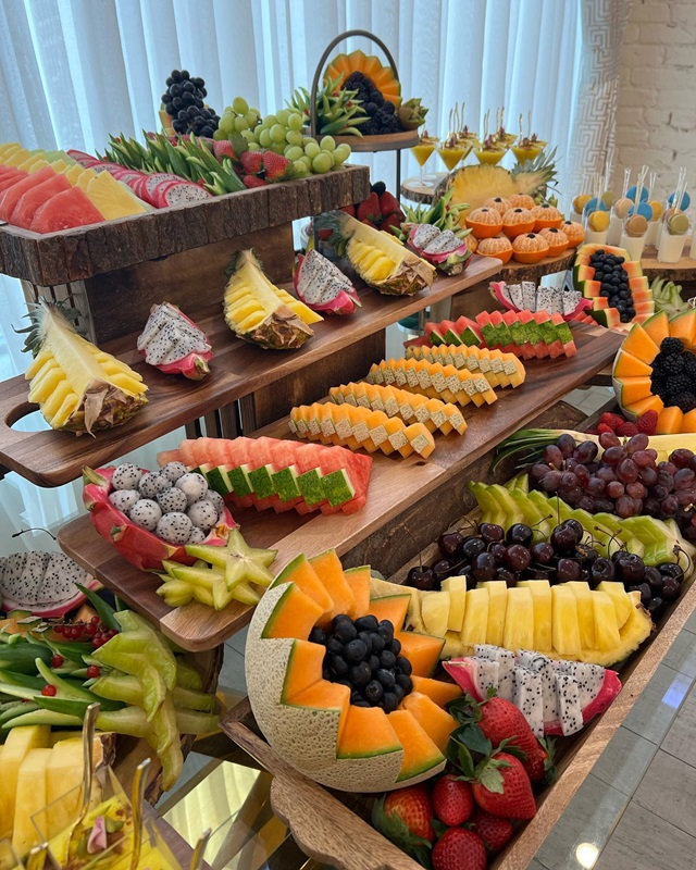 tábua de frutas ano novo