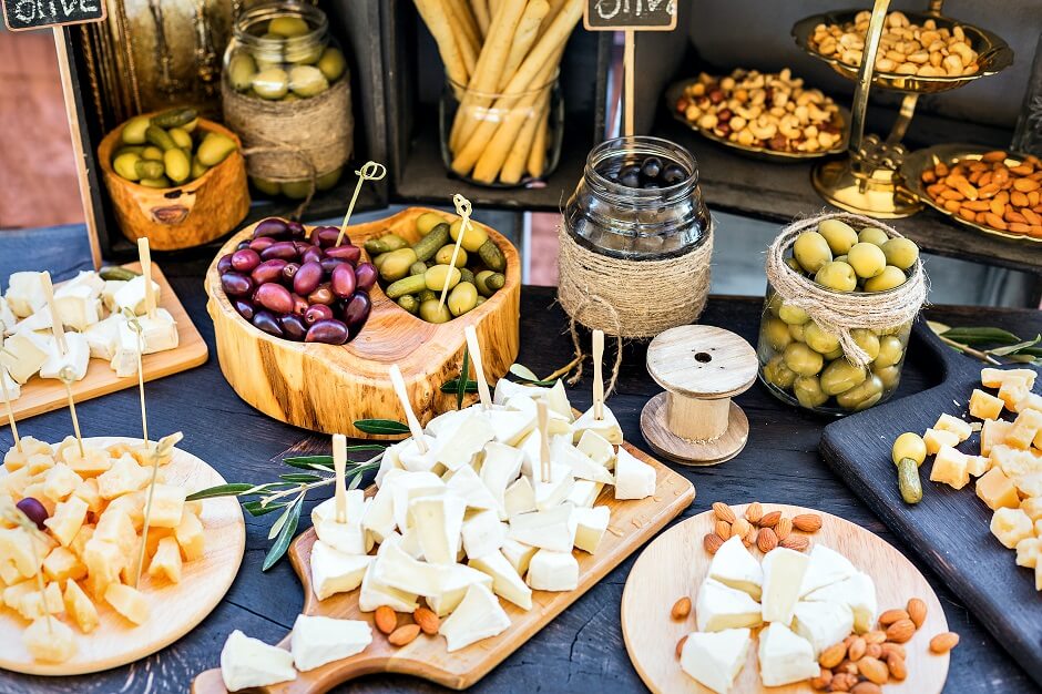 ideias de mesa de frutas para festa