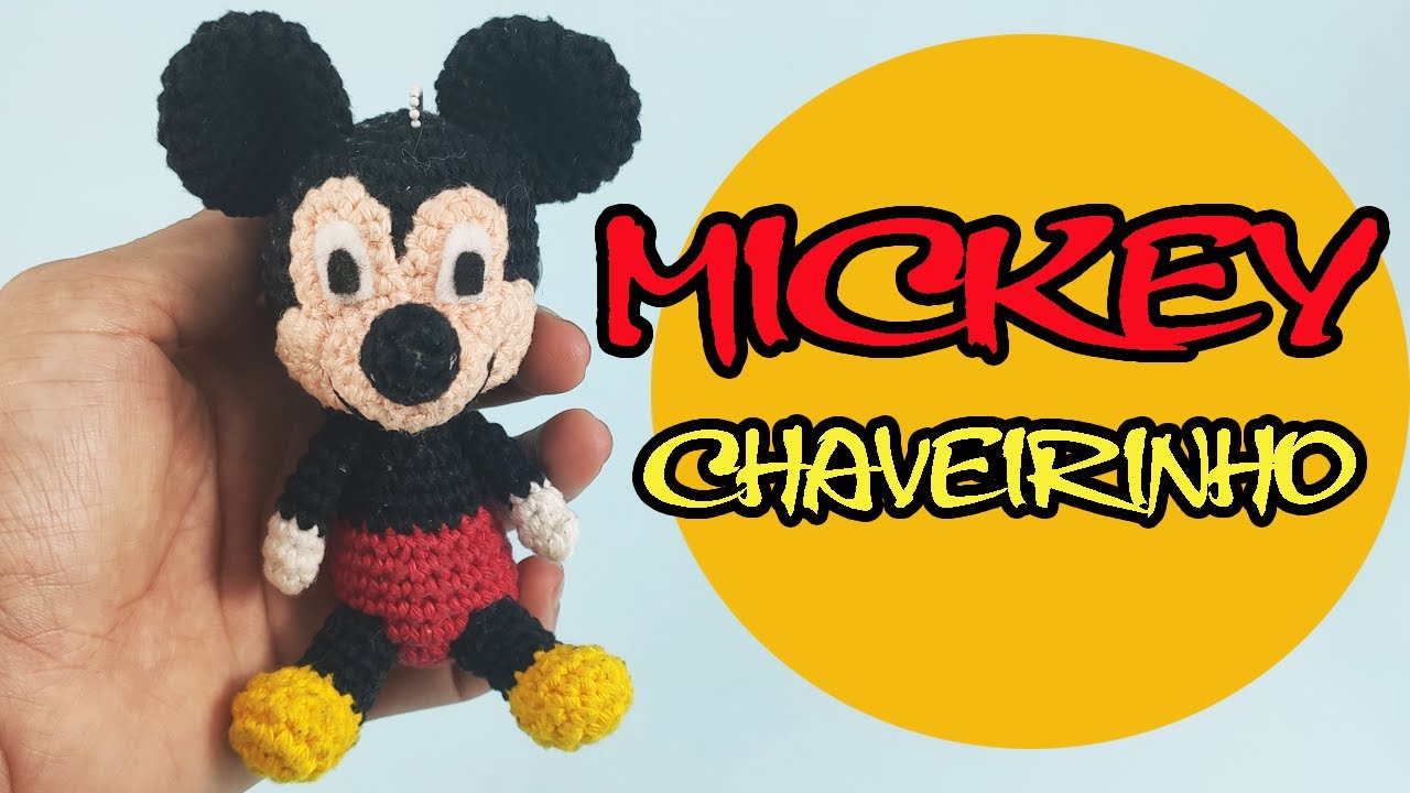 Mickey em crochê