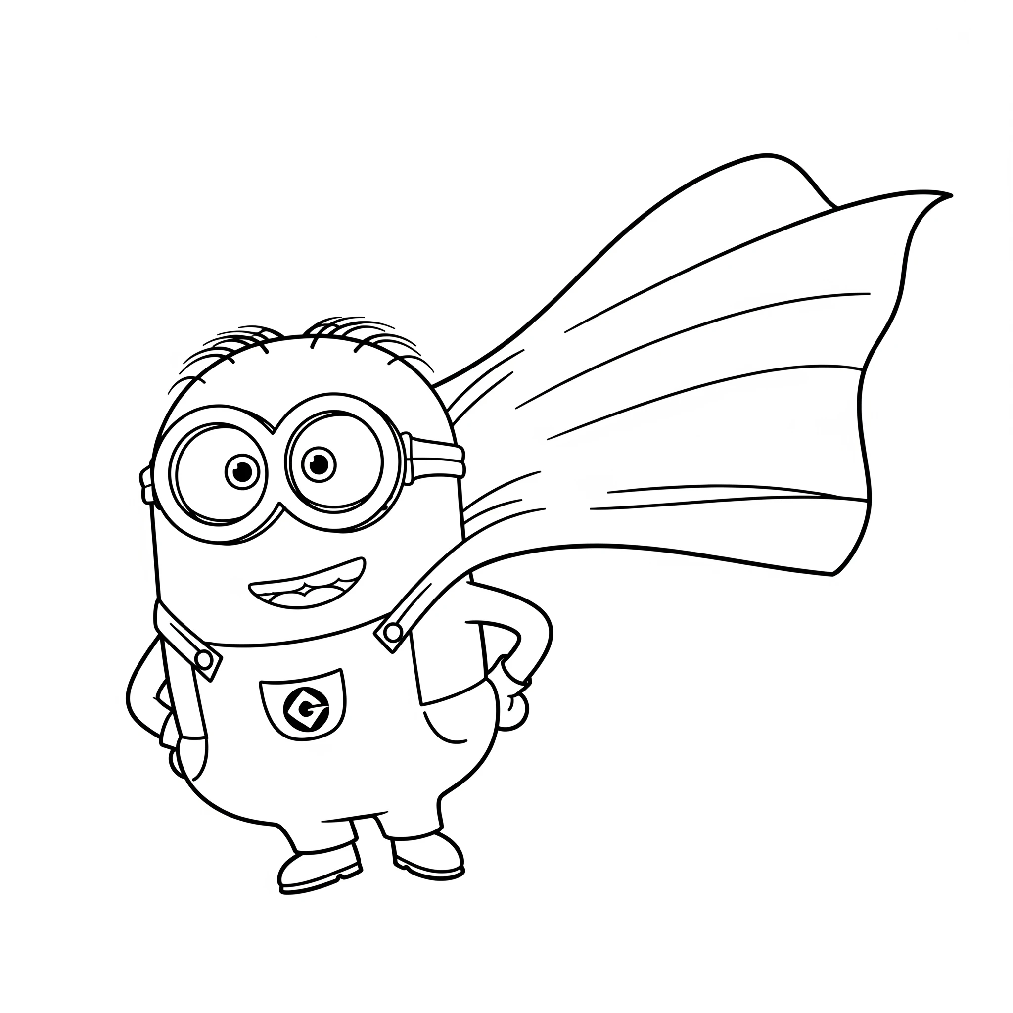 desenhos dos minions para colorir