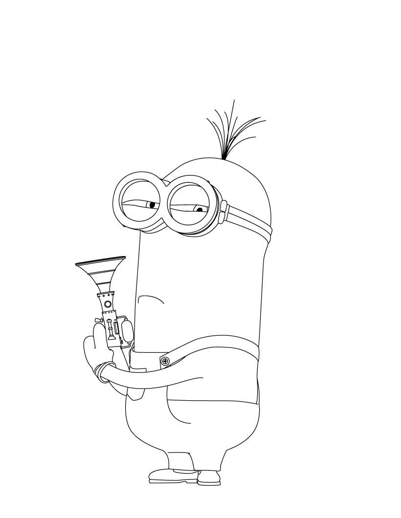 colorir minions a origem de gru