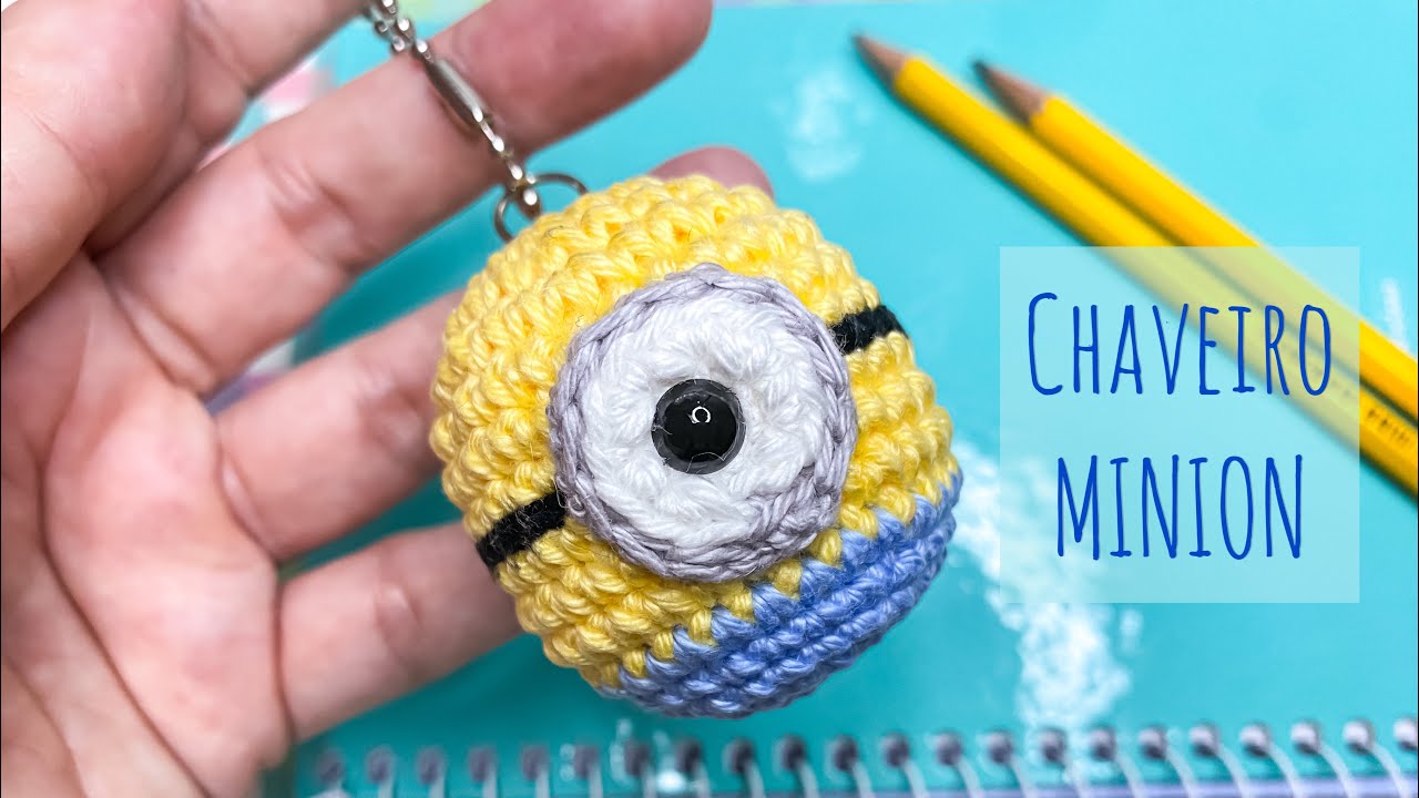 minion de crochê